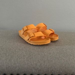 Orange Birkenstocks